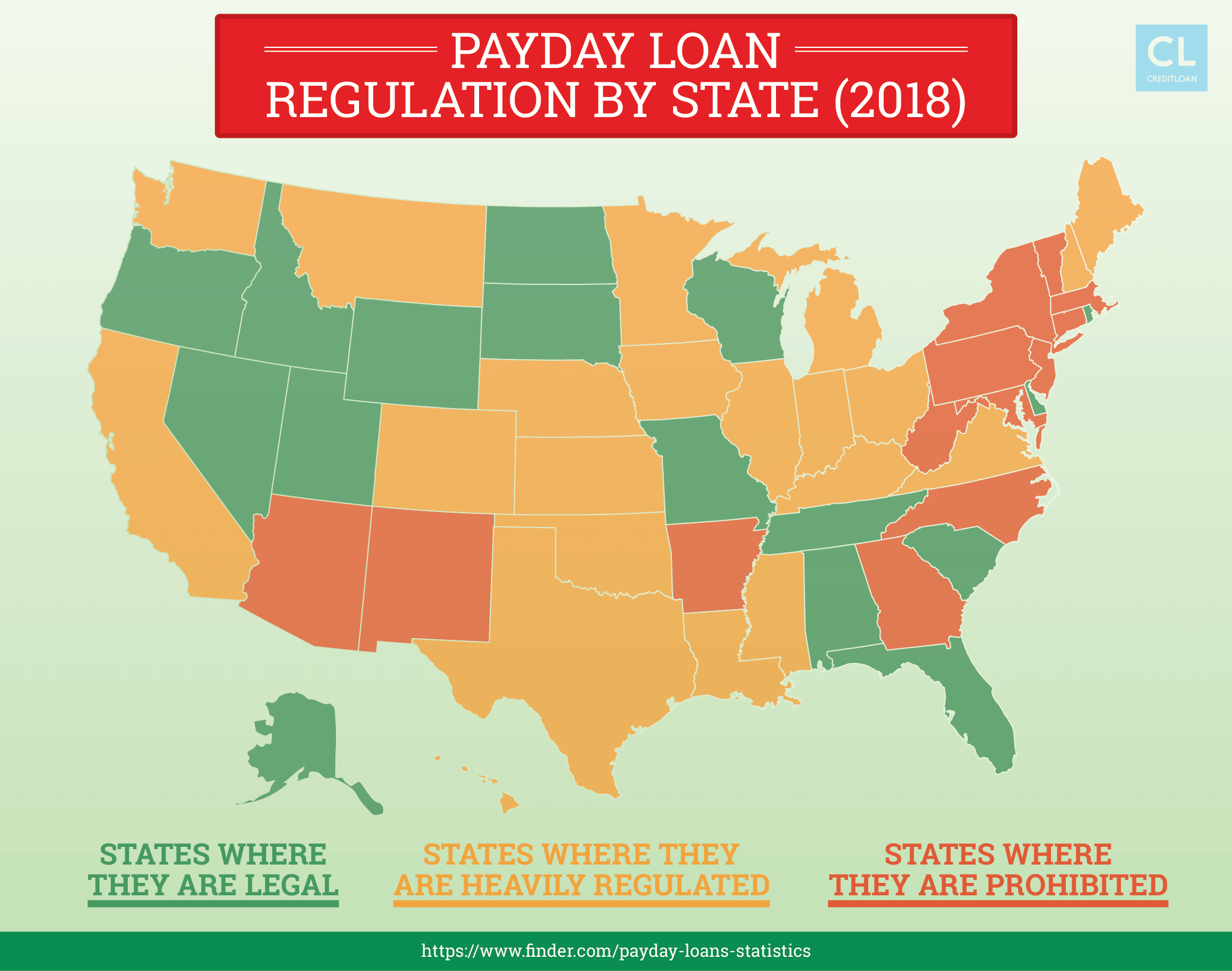Speedy Cash Review Creditloan Com - 2018 payday loan regulation by state