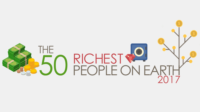 The 50 richest people on the planet