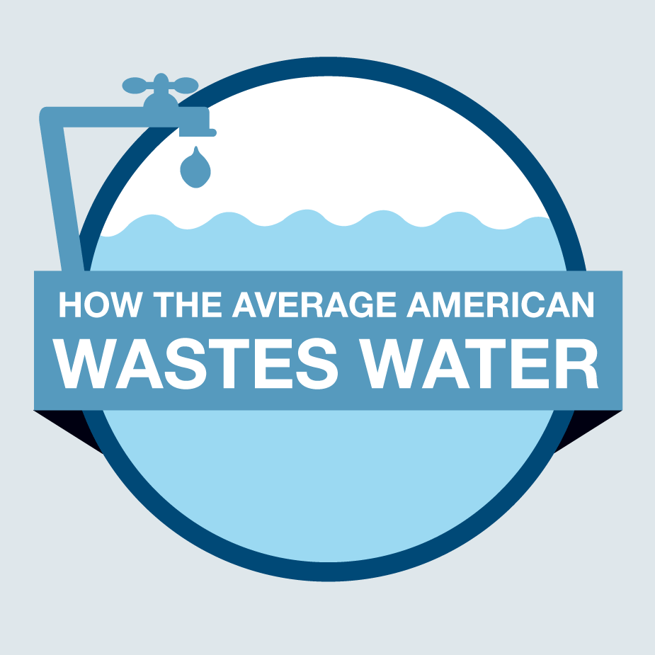 How the Average American Wastes Water